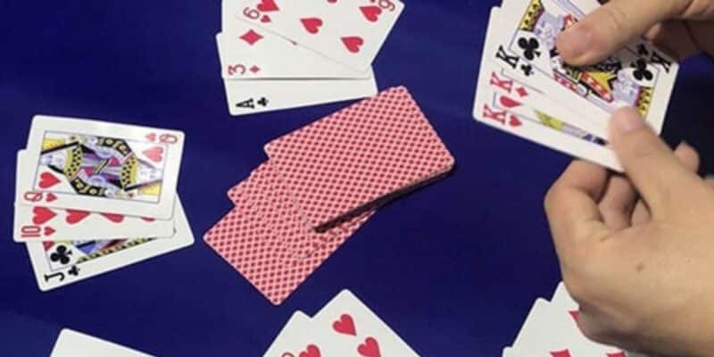 Tính điểm bài cào đơn giản qua các lá được chia 